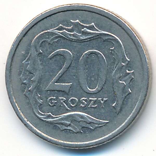 Польша, 20 грошей (2000 г.)