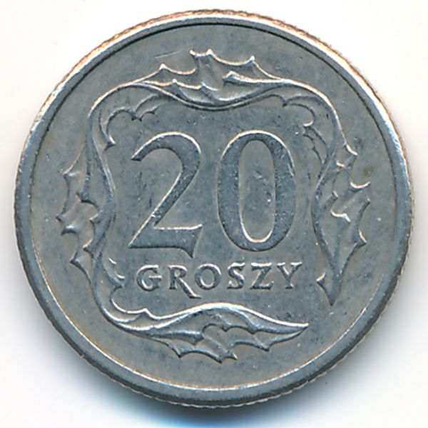 Польша, 20 грошей (2009 г.)