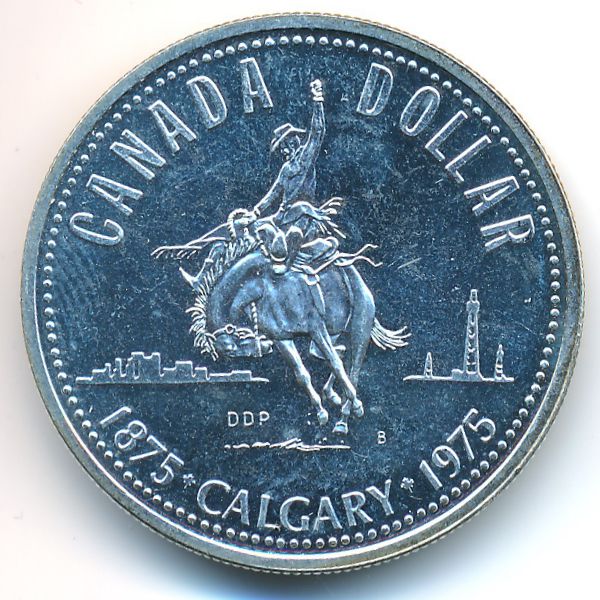 Канада, 1 доллар (1975 г.)