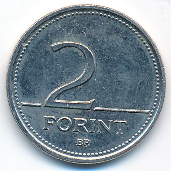 Венгрия, 2 форинта (2001 г.)
