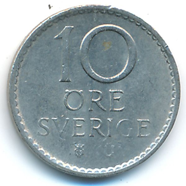 Швеция, 10 эре (1972 г.)