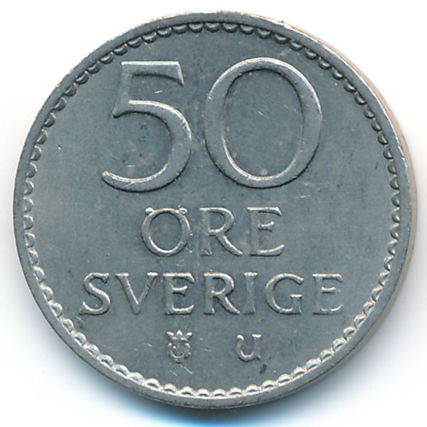 Швеция, 50 эре (1967 г.)