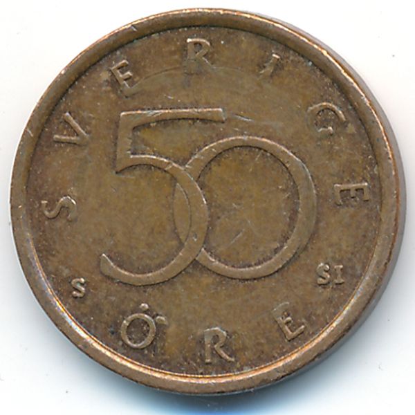 Швеция, 50 эре (2008 г.)