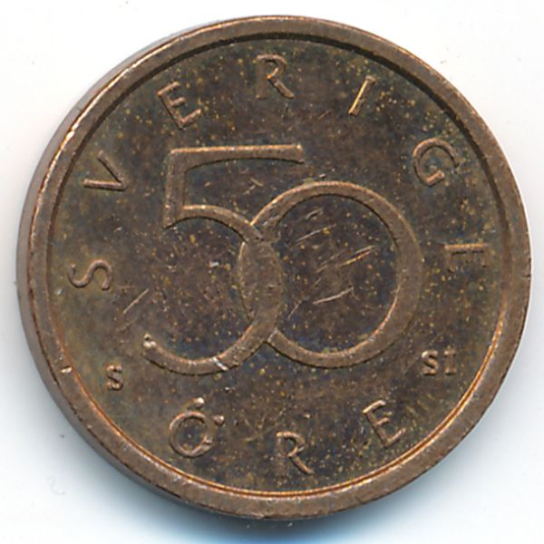 Швеция, 50 эре (2009 г.)