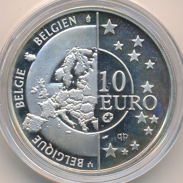 Бельгия, 10 евро (2005 г.)