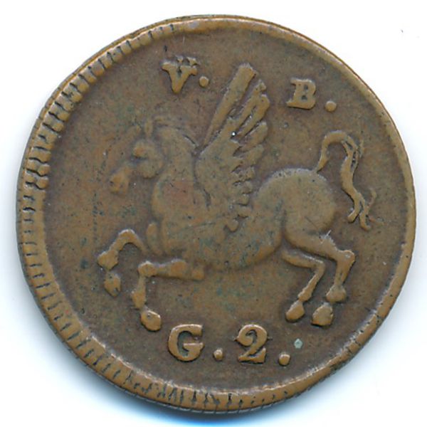 Сицилия, 2 грани (1815 г.)