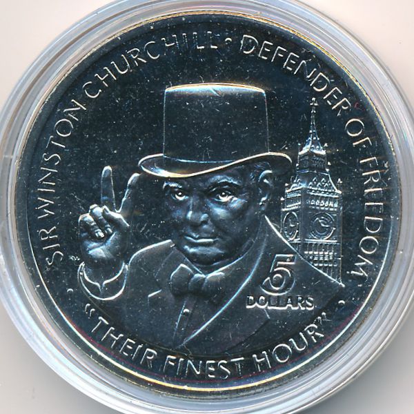 Ниуэ, 5 долларов (1990 г.)