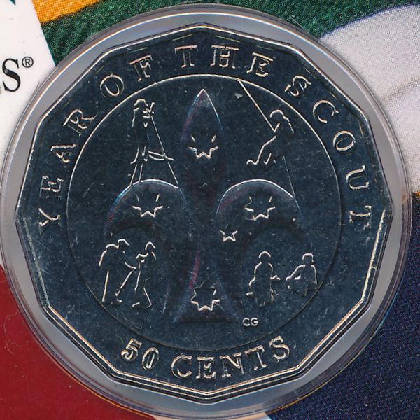 Австралия, 50 центов (2008 г.)