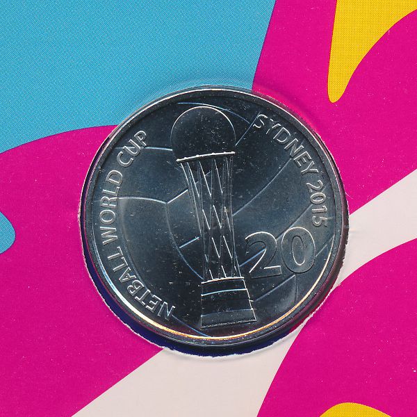 Австралия, 20 центов (2015 г.)