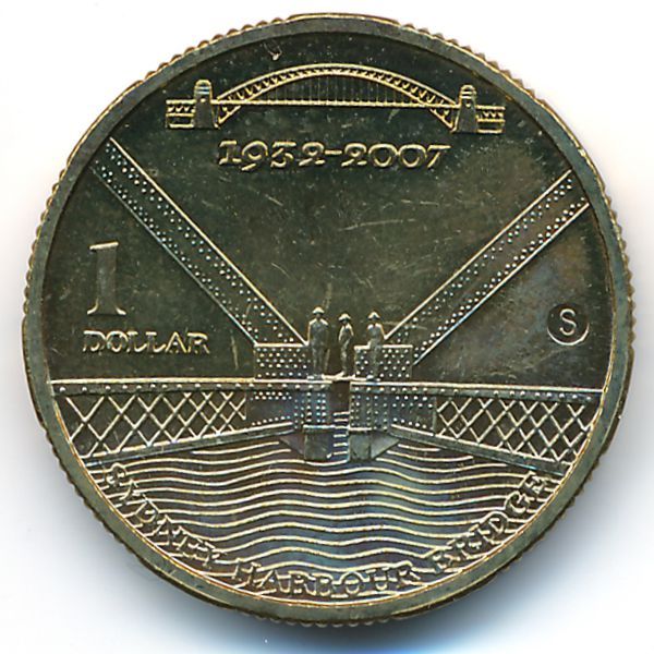 Австралия, 1 доллар (2007 г.)