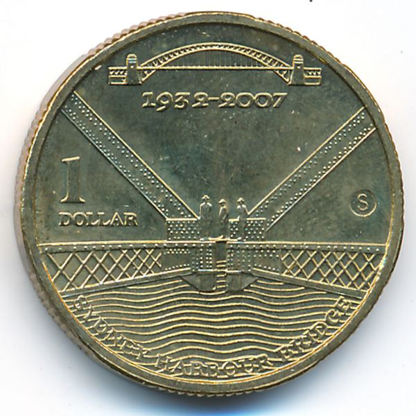 Австралия, 1 доллар (2007 г.)