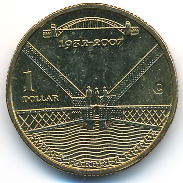 Австралия, 1 доллар (2007 г.)