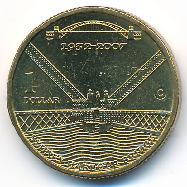 Австралия, 1 доллар (2007 г.)