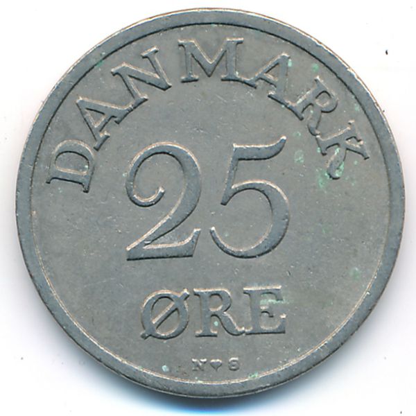 Дания, 25 эре (1950 г.)