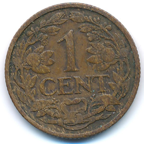 Нидерланды, 1 цент (1922 г.)