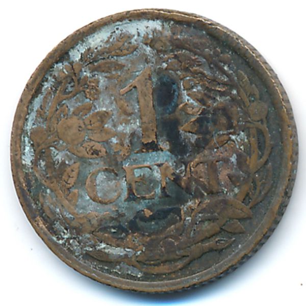 Нидерланды, 1 цент (1930 г.)