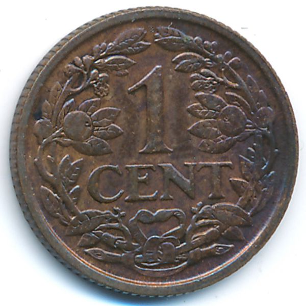 Нидерланды, 1 цент (1937 г.)