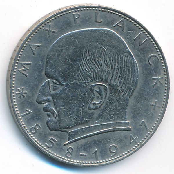 ФРГ, 2 марки (1963 г.)