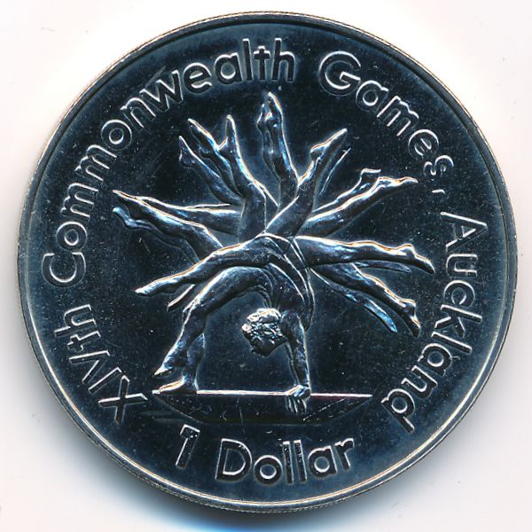 Новая Зеландия, 1 доллар (1989 г.)