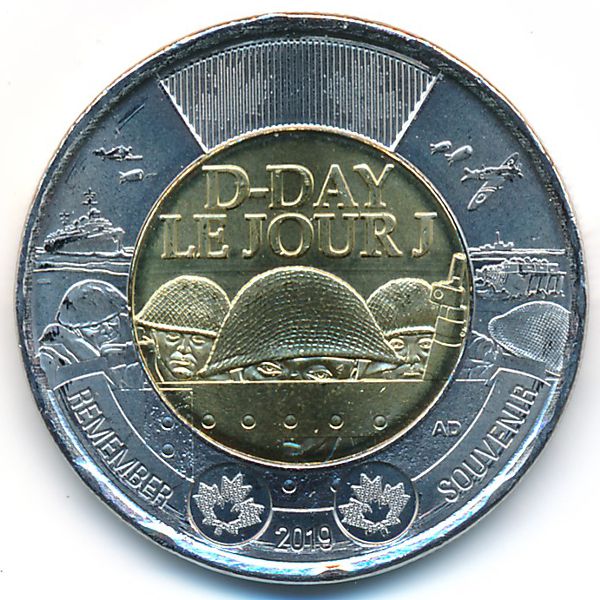 Канада, 2 доллара (2019 г.)