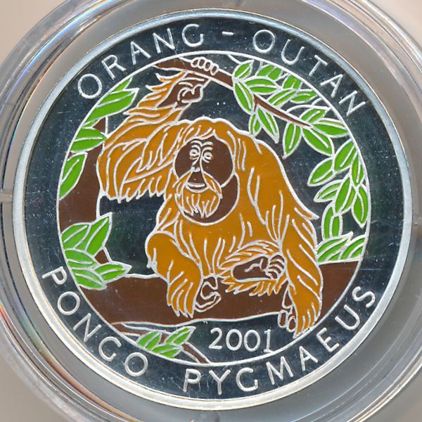 Чад, 1000 франков КФА (2001 г.)