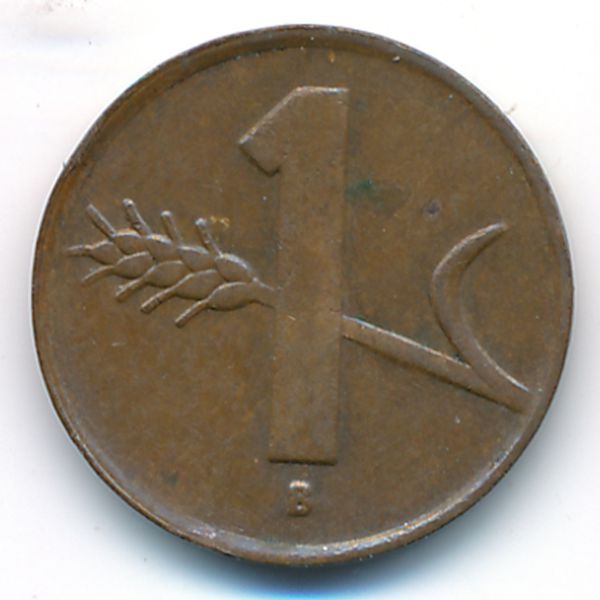 Швейцария, 1 раппен (1949 г.)