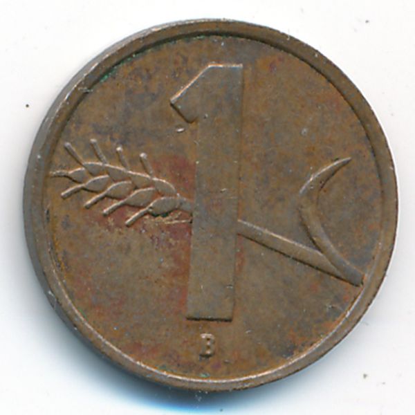 Швейцария, 1 раппен (1951 г.)