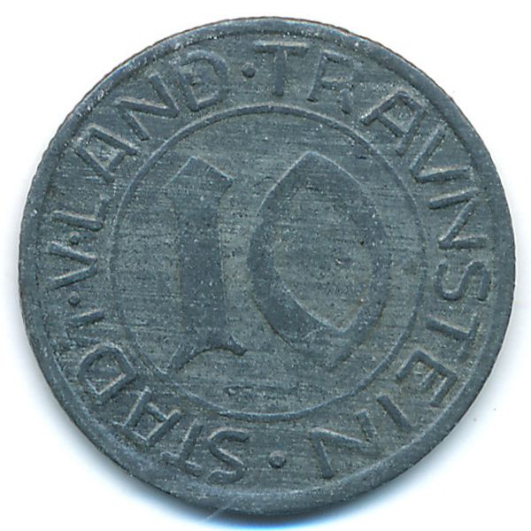 Траунштайн., 10 пфеннигов (1918 г.)