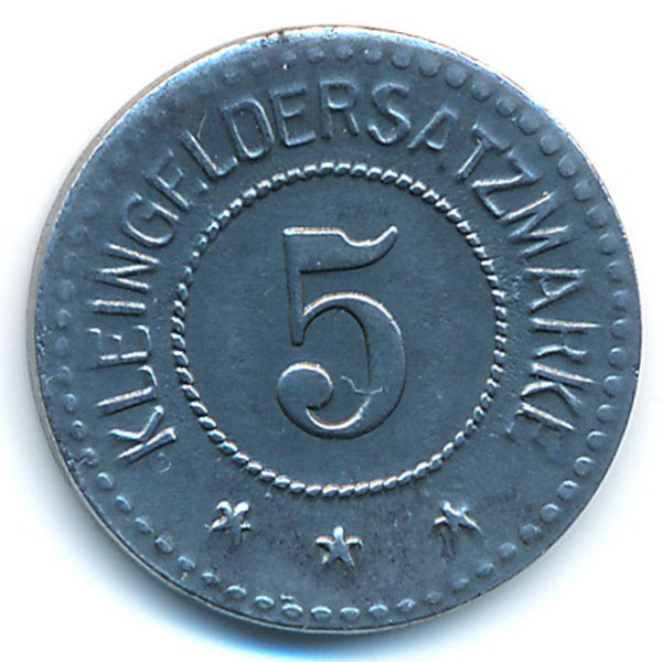 Вайда., 5 пфеннигов (1918 г.)