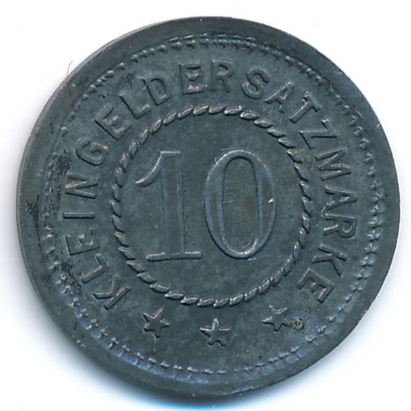 Цайц., 10 пфеннигов (1919 г.)