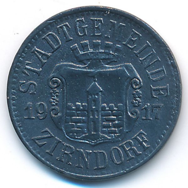 Цирндорф., 10 пфеннигов (1917 г.)