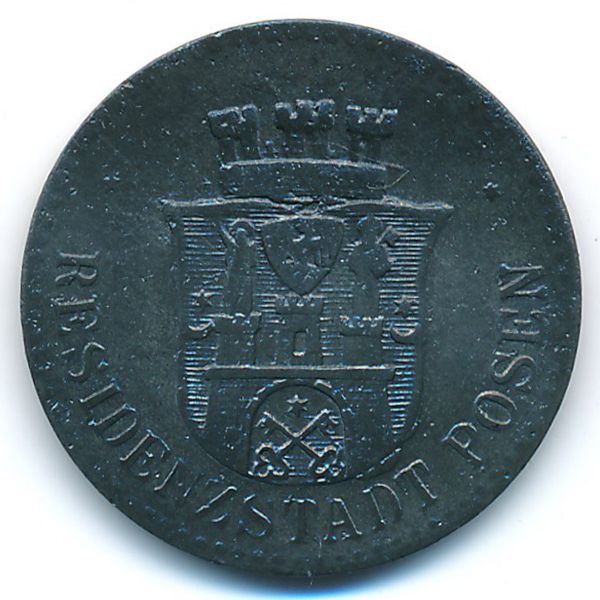 Познань., 10 пфеннигов (1917 г.)