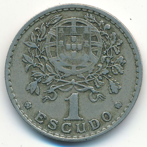 Португалия, 1 эскудо (1945 г.)