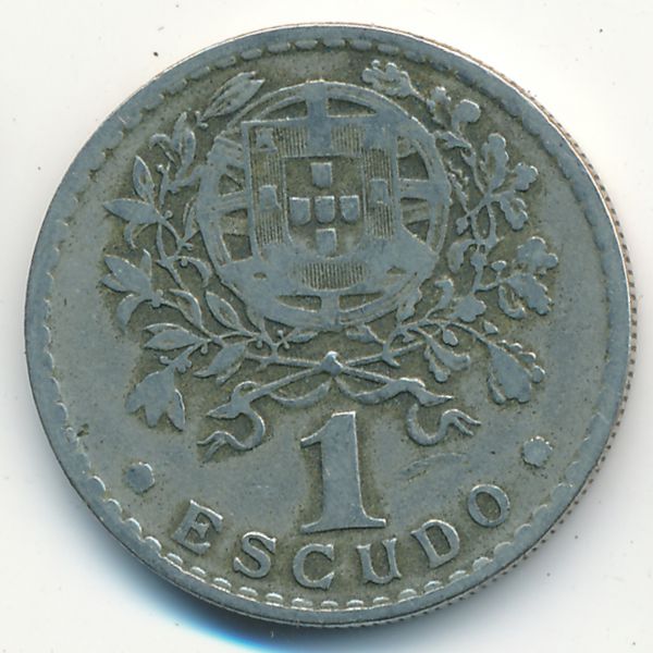 Португалия, 1 эскудо (1946 г.)