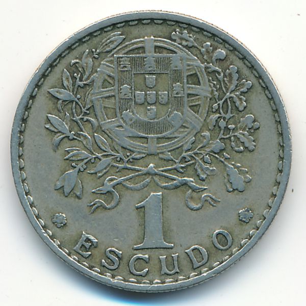 Португалия, 1 эскудо (1961 г.)