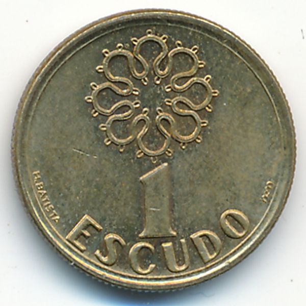 Португалия, 1 эскудо (1999 г.)