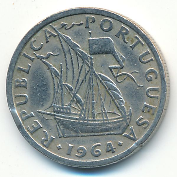 Португалия, 2,5 эскудо (1964 г.)