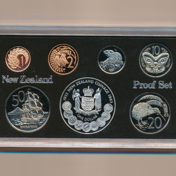 Новая Зеландия, Набор монет (1983 г.)