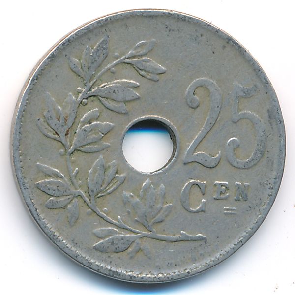Бельгия, 25 сентим (1921 г.)