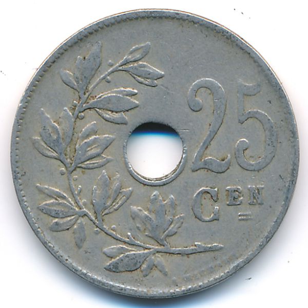 Бельгия, 25 сентим (1922 г.)