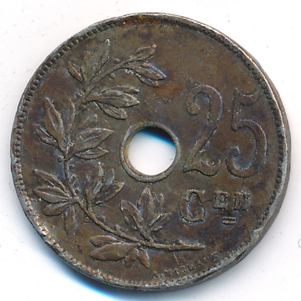 Бельгия, 25 сентим (1928 г.)