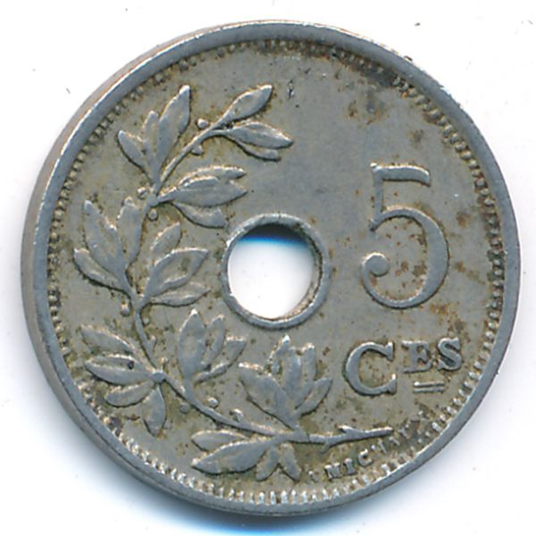 Бельгия, 5 сентим (1926 г.)