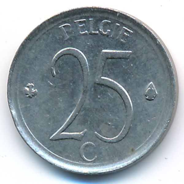 Бельгия, 25 сентим (1964 г.)