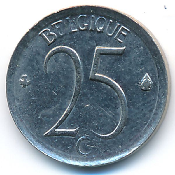 Бельгия, 25 сентим (1965 г.)