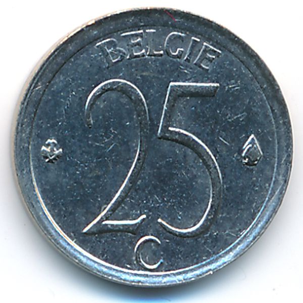 Бельгия, 25 сентим (1965 г.)