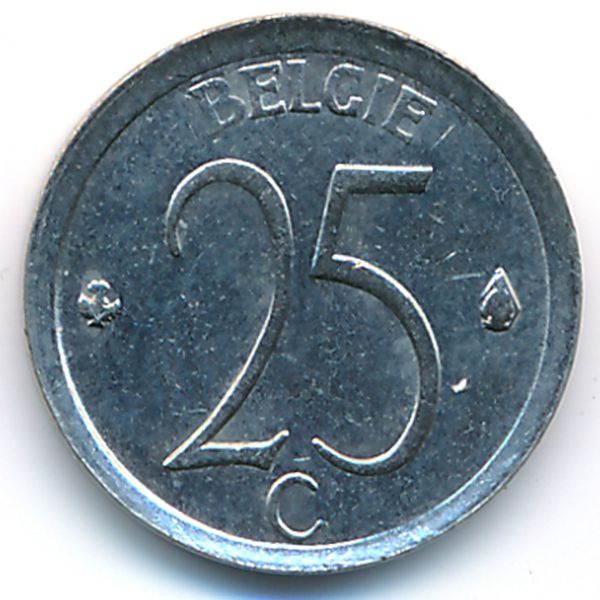 Бельгия, 25 сентим (1965 г.)