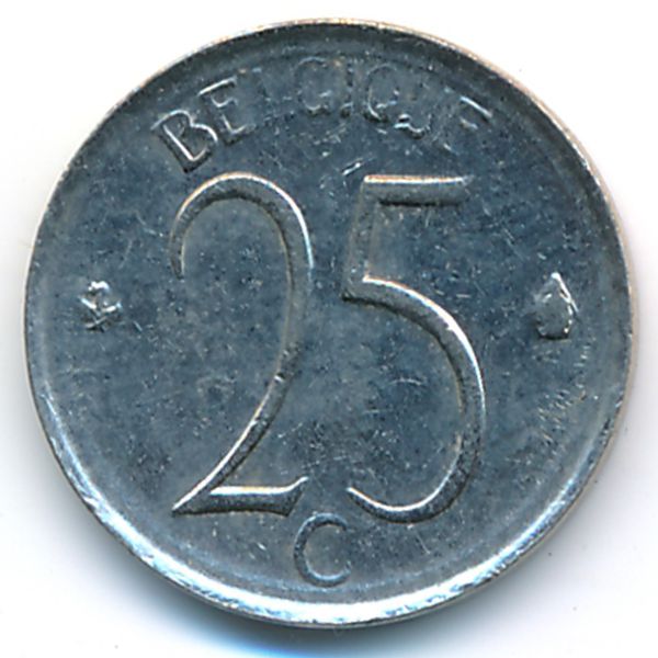 Бельгия, 25 сентим (1966 г.)