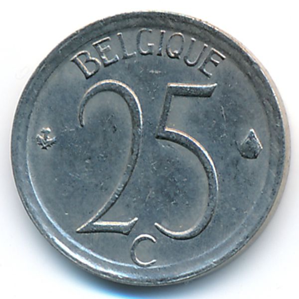 Бельгия, 25 сентим (1968 г.)