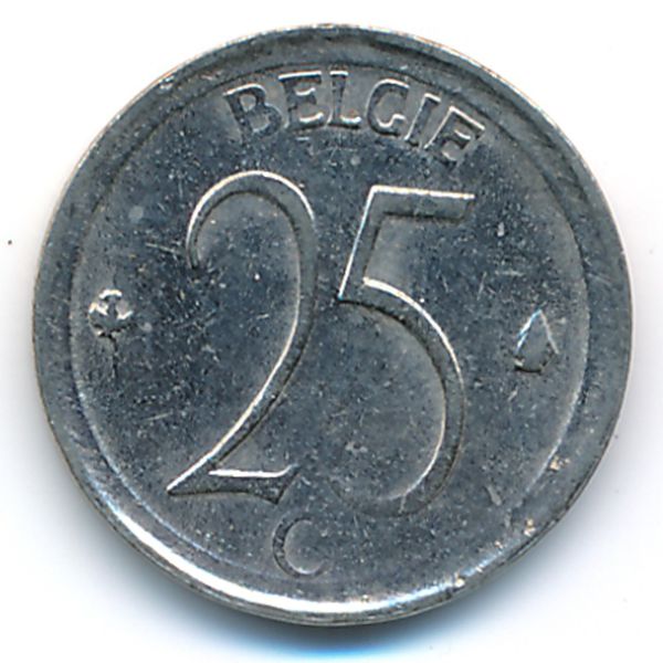 Бельгия, 25 сентим (1968 г.)