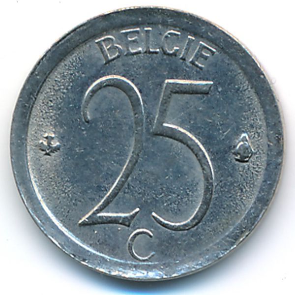 Бельгия, 25 сентим (1969 г.)